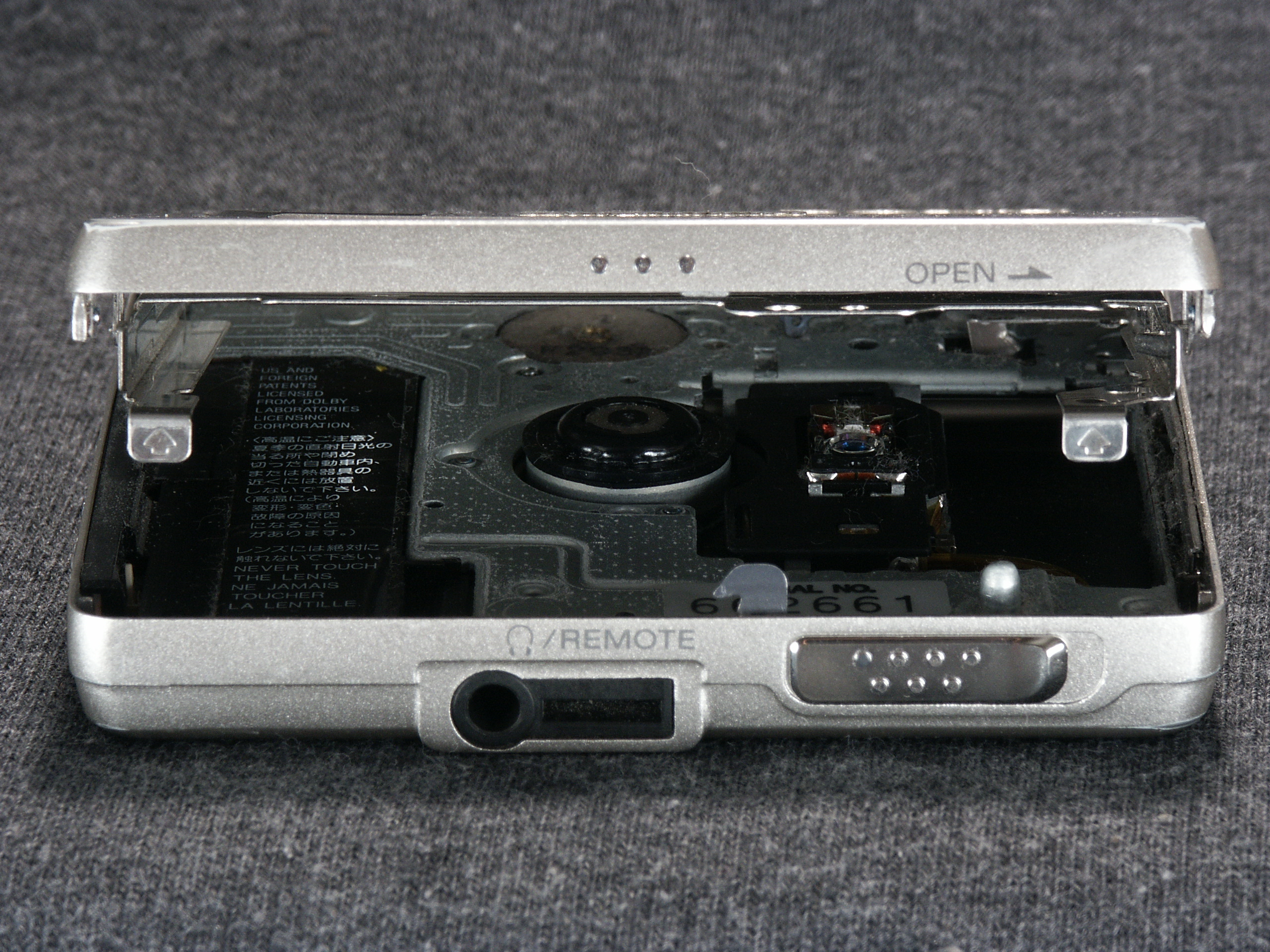 Sony MZ-E55 MD Player