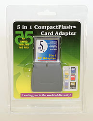 NEXTO CF optionaler 5 in 1 CF Adapter