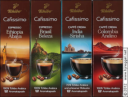  Tchibo Cafissimo Lnderkaffees 