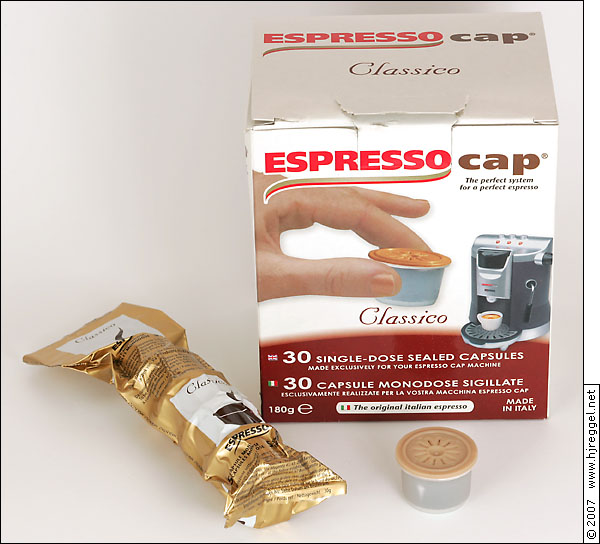 Termozeta Espresso Cap: 30er Packung, 5er Stange, Einzelkapsel