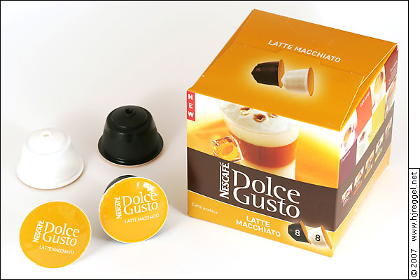 Nescaf Dolce Gusto: 16er Karton, Kapseln mit Kaffeepulver oder Milchpulver